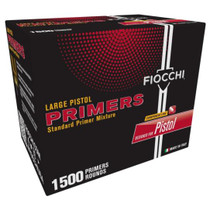 Fiocchi Large Pistol Primers - 1500 Primers ** Adult Signature Required** See Details in description Fiocchi Large Pistol Primers - 1500 Primers ** Adult Signature Required** See Details in description