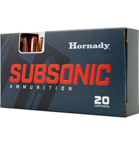 Hornady Subsonic Ammunition - 30-30 Winchester - 175 Grain SUB-X - 20 Rounds Hornady Subsonic Ammunition - 30-30 Winchester - 175 Grain SUB-X - 20 Rounds