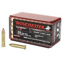 Winchester Varmint-LF Ammunition - 22 Winchester Magnum - 28 Grain Jacketed Tin Core NTX - 50 Rounds