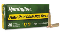 Remington Ammunition - 22-250 Remington - 55 Grain Pointed Soft Point - 20 Rounds Remington Ammunition - 22-250 Remington - 55 Grain Pointed Soft Point - 20 Rounds