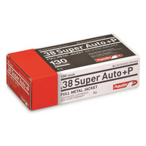 Aguila Ammunition - 38 Super +P - 130 Grain Full Metal Jacket - 50 Rounds Aguila Ammunition - 38 Super +P - 130 Grain Full Metal Jacket - 50 Rounds