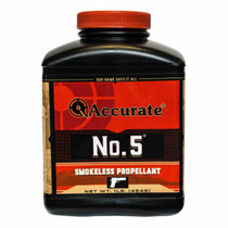 Accurate No. 5 Smokeless Powder - 1 Lb. ** ADULT SIGNATURE REQUIRED** SEE DETAILS IN DESCRIPTION Accurate No. 5 Smokeless Powder - 1 Lb. ** ADULT SIGNATURE REQUIRED** SEE DETAILS IN DESCRIPTION