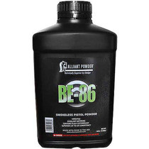 Alliant BE-86 Smokeless Powder - 8 Lb. ** ADULT SIGNATURE REQUIRED** SEE DETAILS IN DESCRIPTION