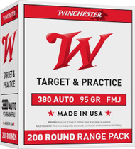Winchester | 380 ACP 95gr FMJ | 1000 Rounds