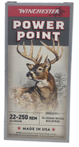 Winchester Ammunition - 22-250 Remington - 64 Grain Power Point - 200 Rounds Winchester Ammunition - 22-250 Remington - 64 Grain Power Point - 200 Rounds