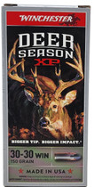 Winchester Deer Season XP Ammunition - 30-30 Winchester - 150 Grain Deer Season - 200 Rounds Winchester Deer Season XP Ammunition - 30-30 Winchester - 150 Grain Deer Season - 200 Rounds