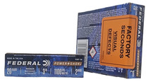 Federal Power Shok Ammunition - 20 Gauge - 3" - 2 Buck - 18 Pellets - 5 Rounds - FACTORY SECONDS Federal Power Shok Ammunition - 20 Gauge - 3" - 2 Buck - 18 Pellets - 5 Rounds - FACTORY SECONDS