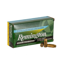 Remington Disintegrator Ammunition - 40 S&W - 141 Grain Jacketed Frangible - 50 Rounds