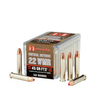 Hornady Critical Defense Ammunition - 22 Winchester Magnum - 45 Grain FTX - 500 Rounds Hornady Critical Defense Ammunition - 22 Winchester Magnum - 45 Grain FTX - 500 Rounds