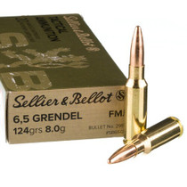 Sellier | 6.5 Grendel 124gr FMJ | 20 Rounds