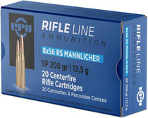 Prvi | 8x56 RS Mannlicher 208gr SP | 20 Rounds