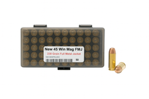 Miwall New Ammunition - 45 Winchester Magnum - 230 Grain Full Metal Jacket - 50 Rounds