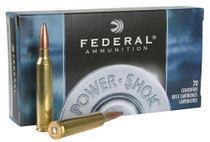 Federal PowerShok Ammunition - 7 MM Remington Magnum - 150 Grain Soft Point - 20 Rounds - Brass Case Federal PowerShok Ammunition - 7 MM Remington Magnum - 150 Grain Soft Point - 20 Rounds - Brass Case