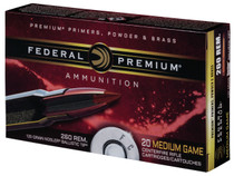 Federal | 260 Remington 120gr Nosler Ballistic Tip | 20 Rounds