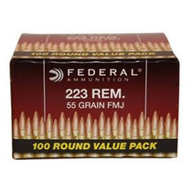 Federal | 223 Remington 55gr FMJ | 100 Rounds