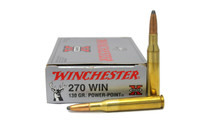 Winchester Super-X Ammunition - 270 Winchester - 130 Grain Power Point - 20 Rounds Winchester Super-X Ammunition - 270 Winchester - 130 Grain Power Point - 20 Rounds