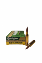 Remington Premium Ballistic Tip Ammunition - 260 Remington - 120 Grain Nosler Ballistic Tip - 20 Rounds Remington Premium Ballistic Tip Ammunition - 260 Remington - 120 Grain Nosler Ballistic Tip - 20 Rounds