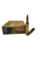 Federal Premium Ammunition - 260 Remington - 140 Grain Boat Tail Soft Point - 20 Rounds Federal Premium Ammunition - 260 Remington - 140 Grain Boat Tail Soft Point - 20 Rounds