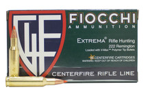 Fiocchi | 222 Remington 50gr V-Max | 20 Rounds
