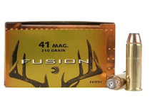 Federal Fusion Ammunition - 41 Remington Magnum - 210 Grain Bonded Soft Point - 20 Rounds Federal Fusion Ammunition - 41 Remington Magnum - 210 Grain Bonded Soft Point - 20 Rounds