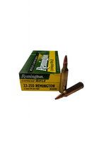 Remington Ammunition - 22-250 Remington - 55 Grain Pointed Soft Point - 20 Rounds Remington Ammunition - 22-250 Remington - 55 Grain Pointed Soft Point - 20 Rounds
