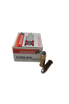 Winchester Ammunition - 44 Rem Magnum - 210 Grain Silver tip Jacketed Hollow Point - 20 Rounds Winchester Ammunition - 44 Rem Magnum - 210 Grain Silver tip Jacketed Hollow Point - 20 Rounds