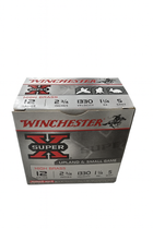 Winchester Super-X Ammunition - 12 Gauge - 2 3/4" - 1 1/4 OZ - 5 Shot - 25 Rounds Winchester Super-X Ammunition - 12 Gauge - 2 3/4" - 1 1/4 OZ - 5 Shot - 25 Rounds