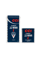 CCI Ammunition - 22 Winchester  Magnum - 30 Grain V-Max - 50 Rounds