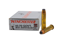 Winchester Super X Ammunition - 45-70 GOVT - 300 Grain Jacketed Hollow Point - 20 Rounds - Brass Case Winchester Super X Ammunition - 45-70 GOVT - 300 Grain Jacketed Hollow Point - 20 Rounds - Brass Case