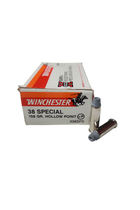 Winchester Ammunition - 38 Special - 158 Grain Hollow Point - 50 Rounds Winchester Ammunition - 38 Special - 158 Grain Hollow Point - 50 Rounds