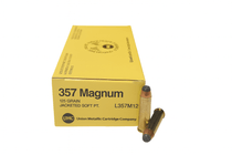 UMC  Ammunition - 357 Magnum - 125 Grain Jacketed Soft Point - 50 Rounds
