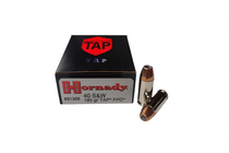 Hornady TAP Ammunition - 40 S&W - 180 Grain TAP FPD - 20 Rounds Hornady TAP Ammunition - 40 S&W - 180 Grain TAP FPD - 20 Rounds