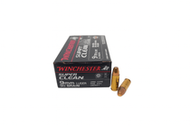 Winchester Super Clean Ammunition - 9 MM Luger - 90 Grain Zinc Core Full Metal Jacket - 50 Rounds