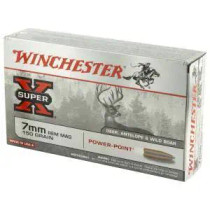 Winchester Super-X Ammunition - 7 MM Remington Magnum - 150 Grain Power Point - 20  Rounds