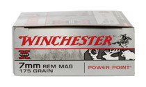 Winchester | 7 MM Rem Mag 175gr Power Point | 20 Rounds