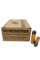 Winchester | 44-40 Win 225gr Lead Flat Nose | 50 Rounds