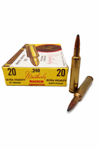 Weatherby | 240 Weatherby Mag 87gr SP | 20 Rounds
