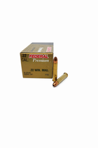 Federal Premium Ammunition - 22 Winchester Magnum - 30 Grain Jacketed Hollow point - 50 Rounds