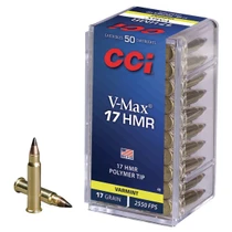 CCI | 17 HMR 17gr Varmint Tip | 500 Rounds