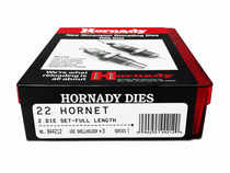 Hornady Full Length Die Set Group A 22 Hornet Rifle