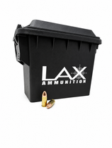 LAX New Ammunition | 9 MM Luger 115 Grain RN | 500 Rounds