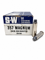 S&W | 357 Magnum 158 Grain Semi-Wadcutter | 50 Rounds