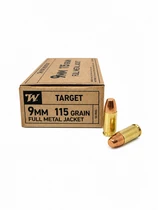 Winchester Service Grade | 9mm Luger 115gr FMJ | 50 Rounds