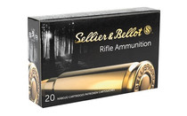 Sellier & Bellot Ammunition - 303 British - 180 Grain Full Metal Jacket - 20 Rounds - Brass Case
