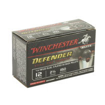 Winchester PDX1 Defender Ammunition - 12 Gauge - 2-3/4" - 1 oz Rifled Slug, 3 Plated 00 Buck Pellets - 100 Rounds - CASE Winchester PDX1 Defender Ammunition - 12 Gauge - 2-3/4" - 1 oz Rifled Slug, 3 Plated 00 Buck Pellets - 100 Rounds - CASE