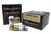 Sellier & Bellot Ammunition - 12 Ga - 2 5/8" - Rubber Ball - 50 Rounds W/ Ammo Can Sellier & Bellot Ammunition - 12 Ga - 2 5/8" - Rubber Ball - 50 Rounds W/ Ammo Can