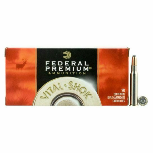 Federal Premium Ammunition - 7-30 Waters - 120 Grain Sierra Gameking BTSP-FN - 20 Rounds - Nickel Plated Brass Case