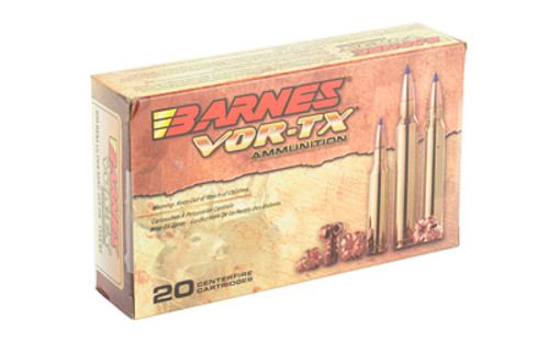 Barnes Vor-TX Ammunition - 300 Remington Ultra Mag - 165 Grain TTSX BT (Lead Free)- 20 Rounds - Brass Case