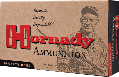 Hornady Custom Ammunition - 300 Weatherby Magnum - 180 Grain InterLock - 20 Rounds - Brass Case