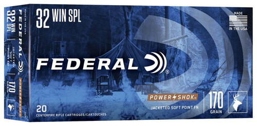 Federal | 32 Winchester Special 170gr JSP